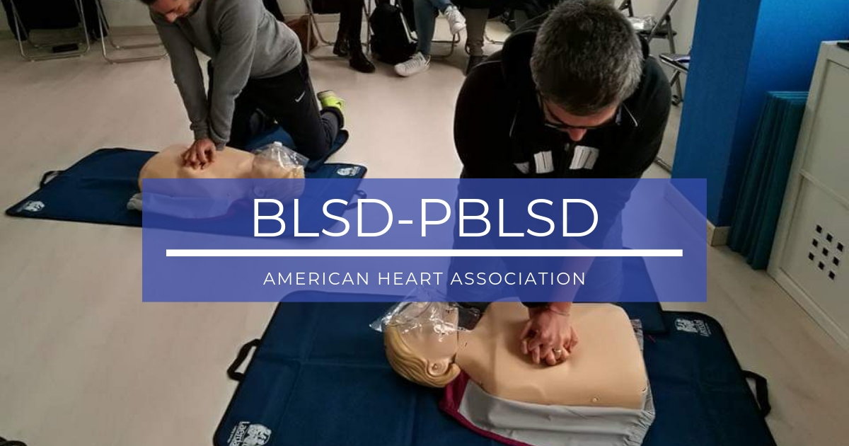 BLSD-PBLSD American Heart Association per sanitari